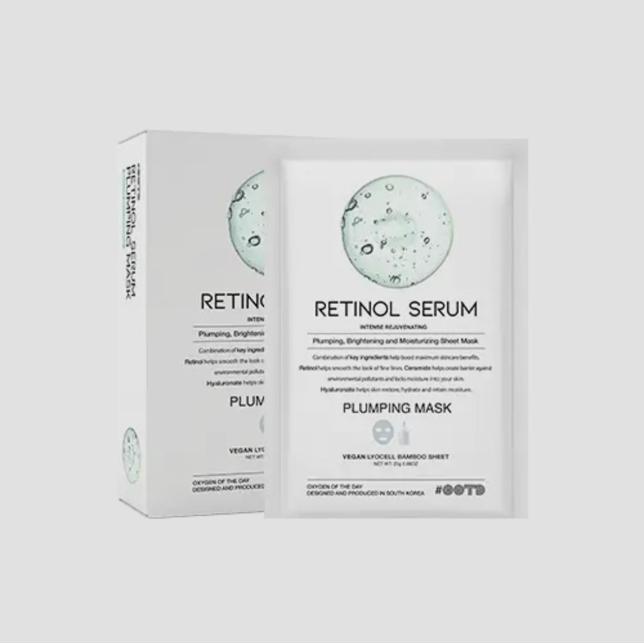 Maschera rimpolpante al siero di retinolo