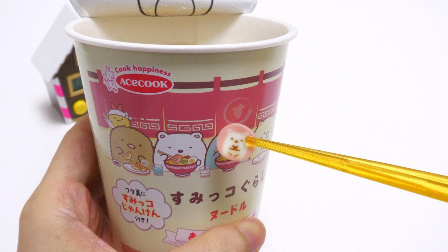 Sumikkogurashi Noodles istantanei alla salsa di soia