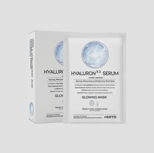 Maschera triplo acido ialuronico (illuminante)