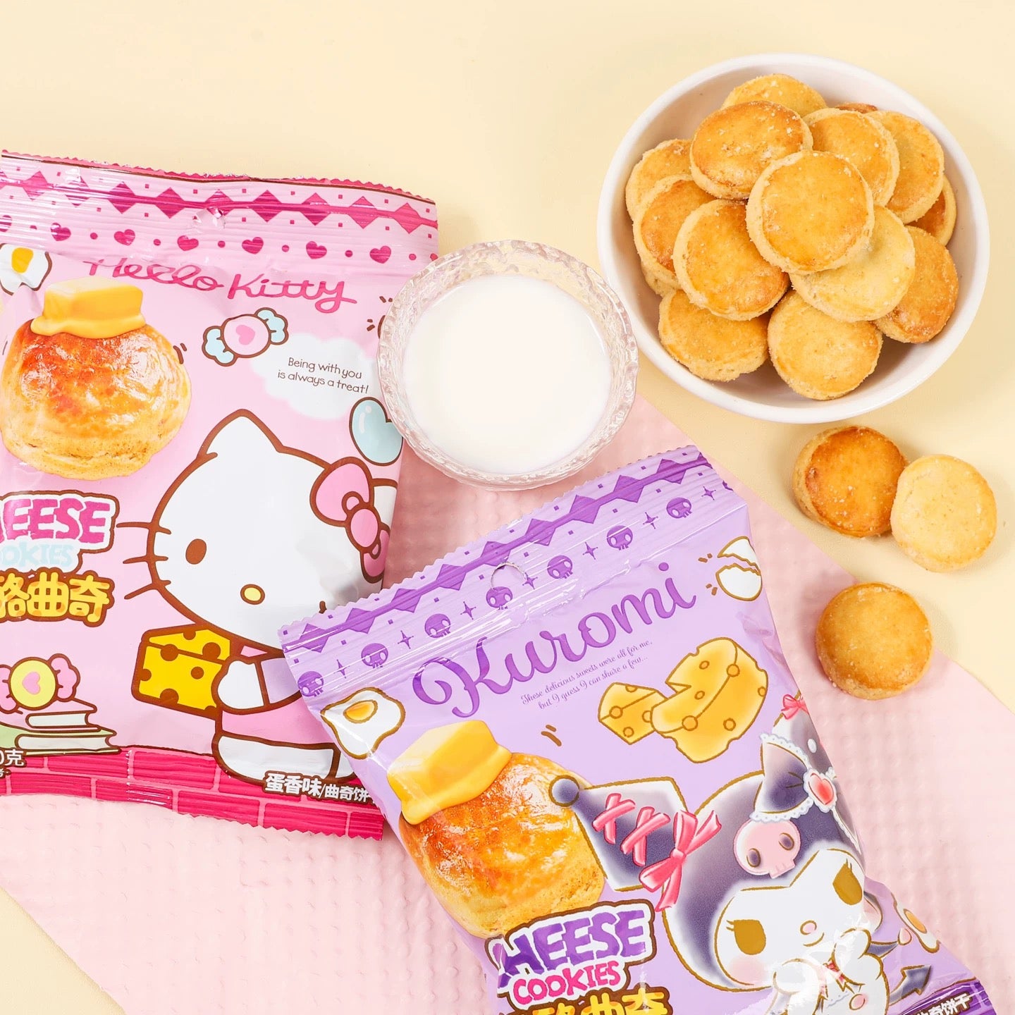 Sanrio cheese cookies