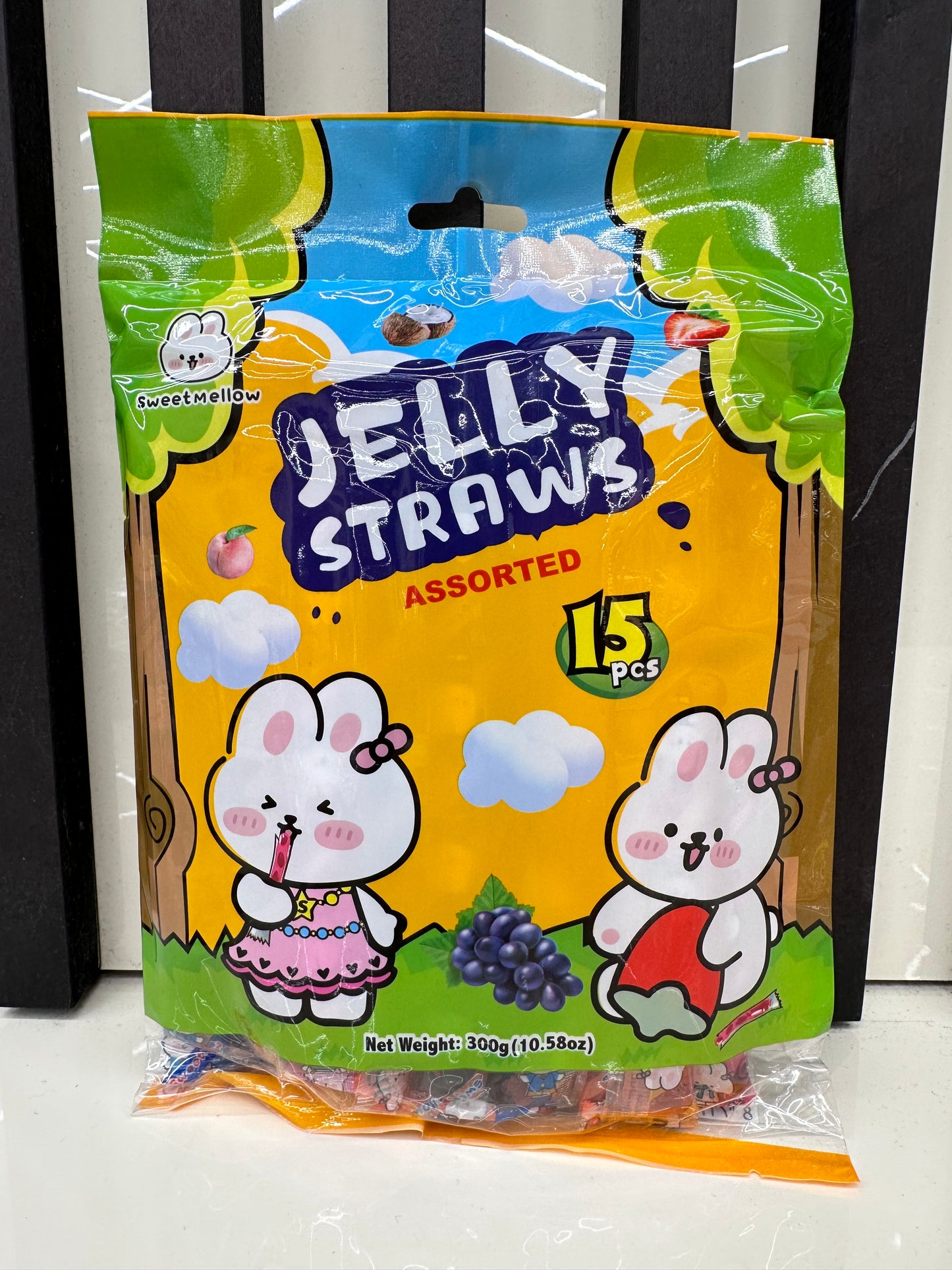 Jelly Staws assortiti 15pz