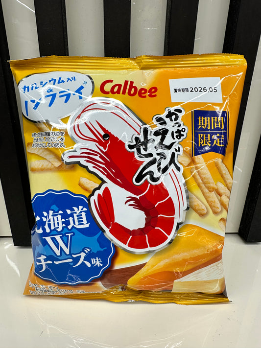 Calbee kappa ebisen double cheese chips