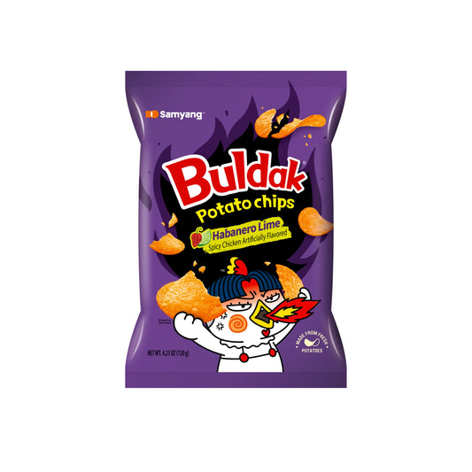 Buldak patatine habanero lime