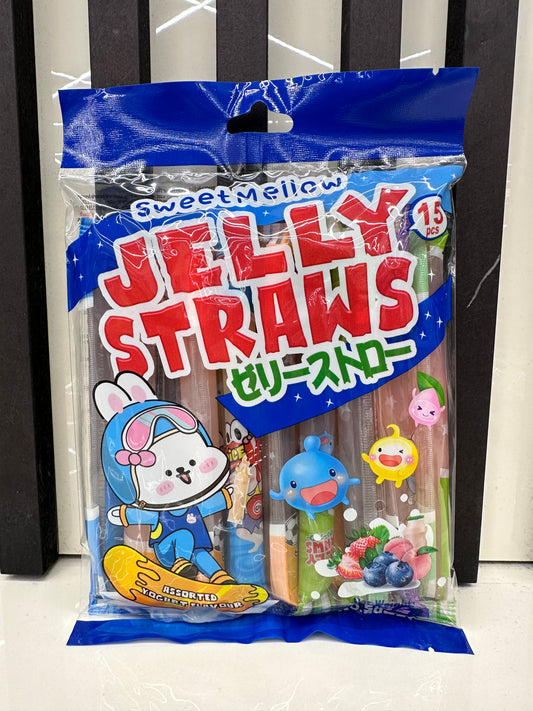 Jelly straws frutta e yogurt