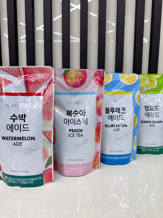 Bevande coreane (suggerito con tanto ghiaccio)