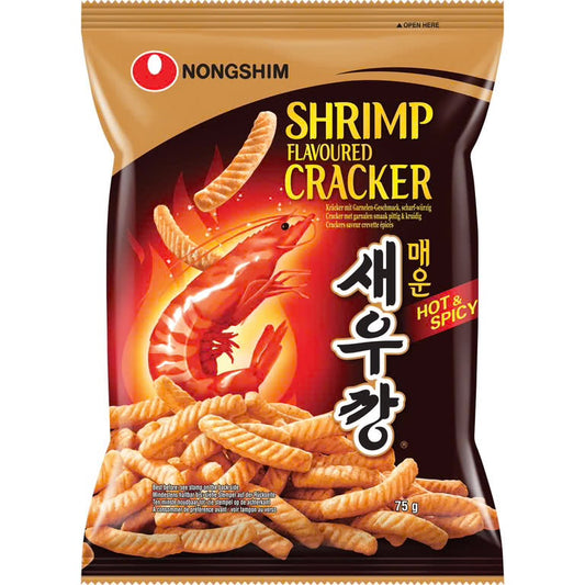 Nongshim shrim crecker hot & spicy