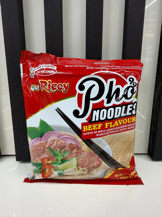 Pho spaghetti di riso e manzo