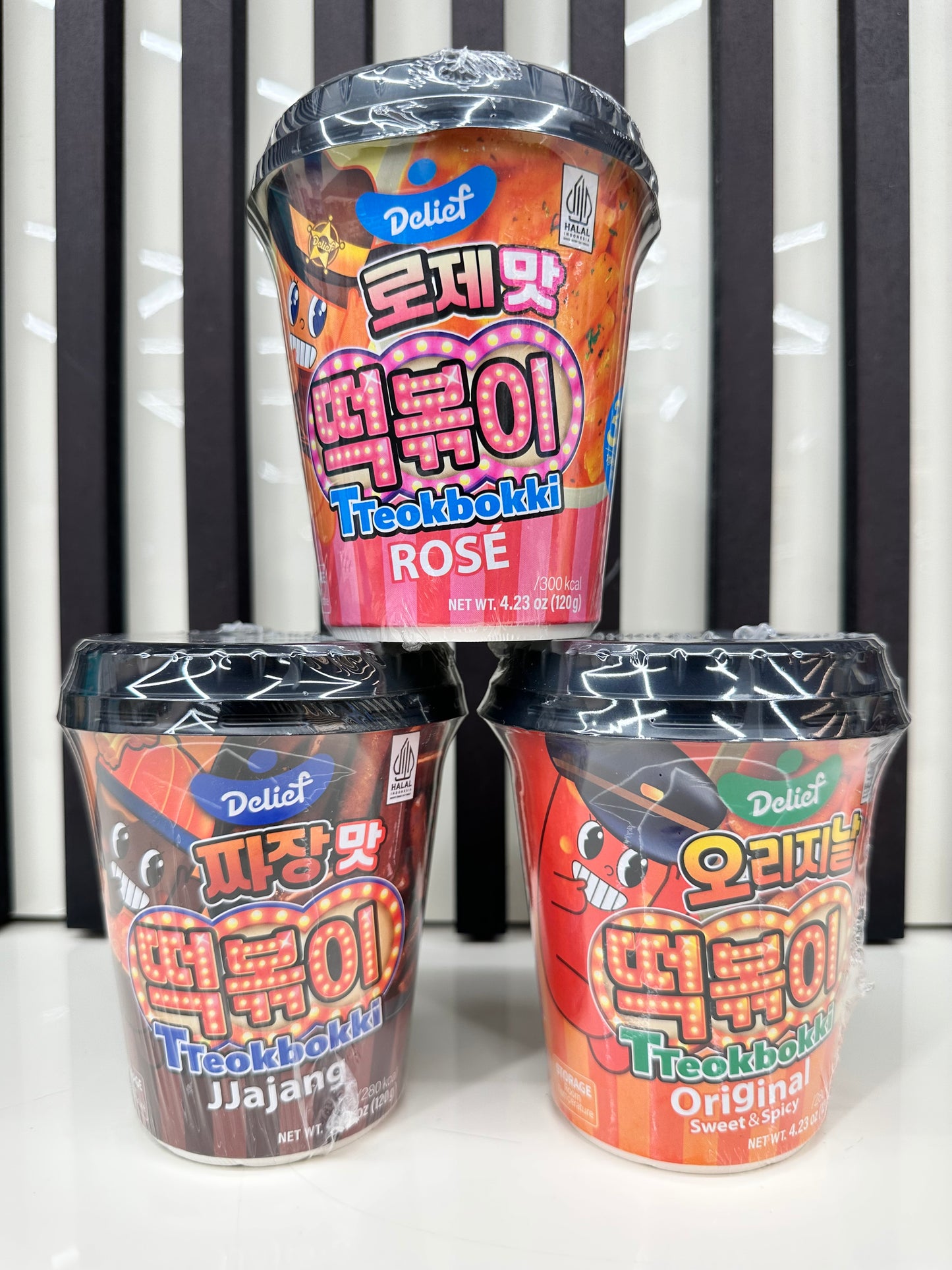 Tteokbokki Delief (dolce piccante, jjajang, rosè)