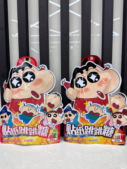 Caramelle scoppiettanti Shinchan (tante bustine singole all’interno)