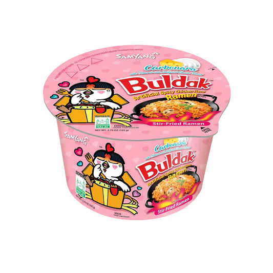 Buldak ramen Carbonara