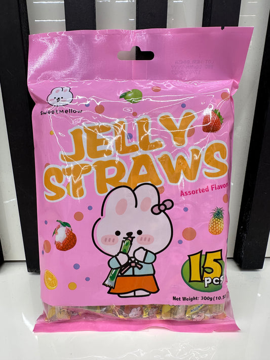 Jelly straws frutta assortita