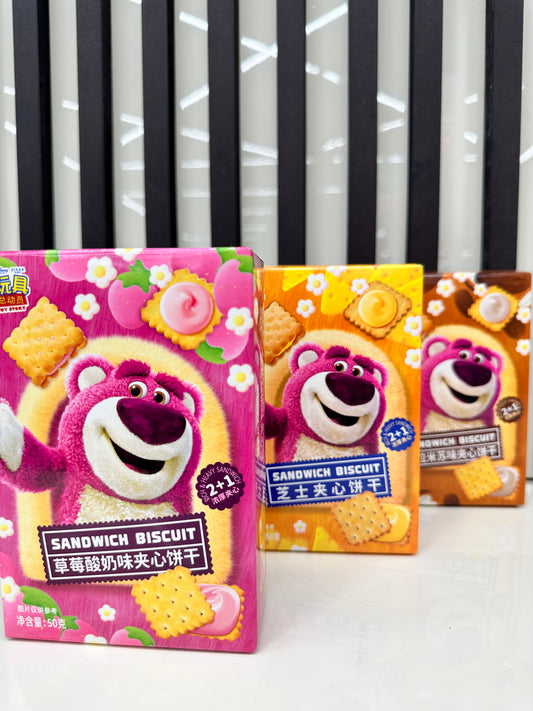 Biscotti Sandwich Lotso ripieni