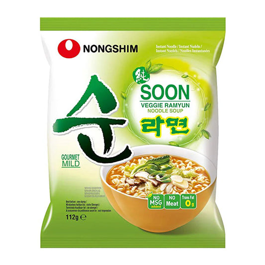 Nongshim veggie ramen (vegano)