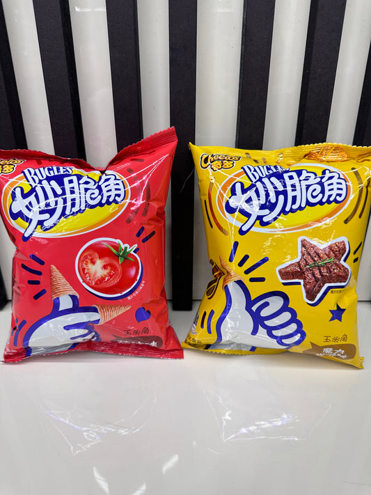 Patatine di mais cheetos bugles