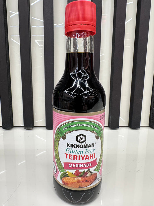 Kikkoman teriyaki gluten free marinata