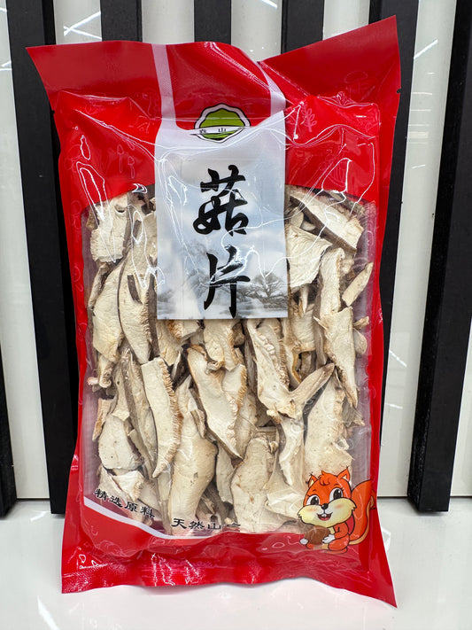 funghi shitake secchi a fette