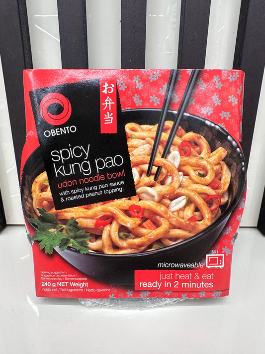 Obento udon istantaneo kungpao piccante