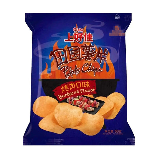 Oishi patatine gusto barbecue