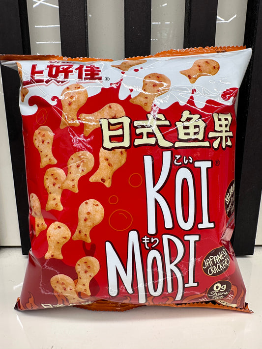 koi Mori snack croccante giapponese gusto dolce piccante