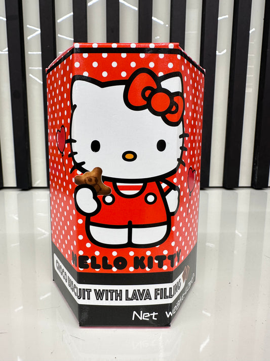 Biscotti ripieni al cioccolato edizione Hallo Kitty