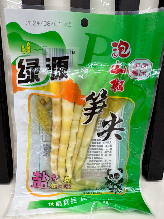 Snack germogli di bambù piccante