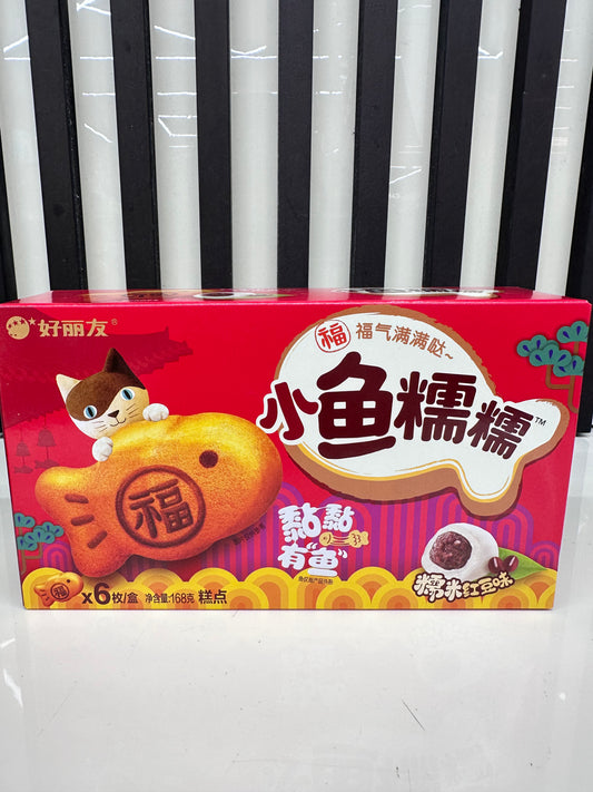 Taiyaki ripieno mochi e fagioli rossi