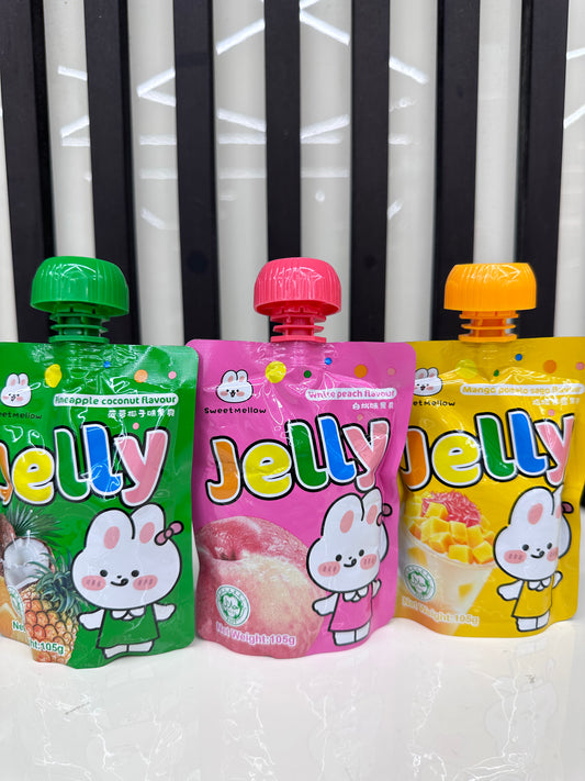 Jelly - Gelatina con nata de cocco