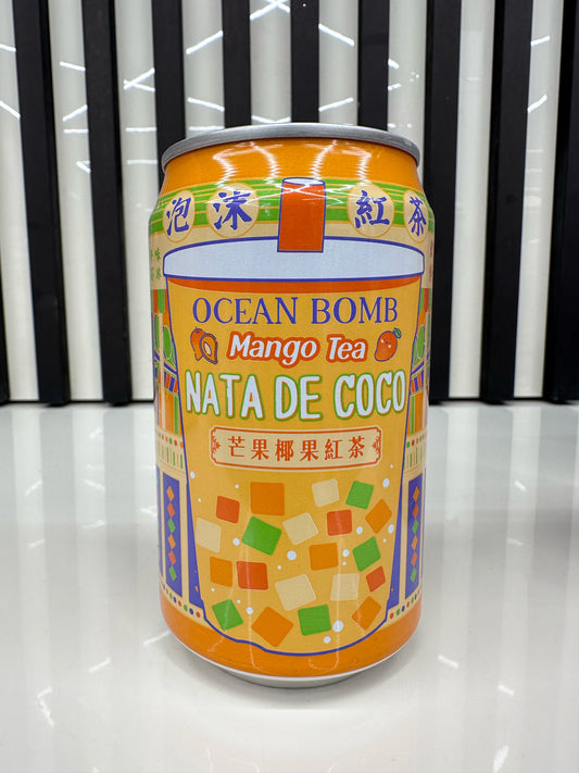 Mango tea con nata de coco