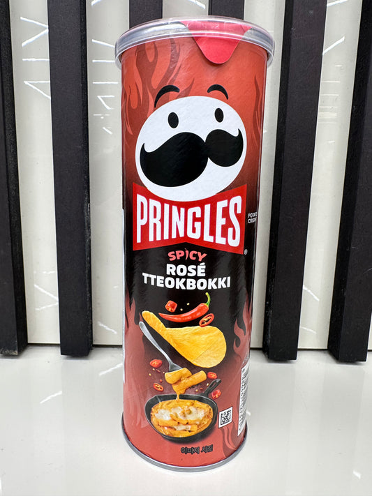 Pringles Spicy Rosé tteokbokki (edizione coreana)