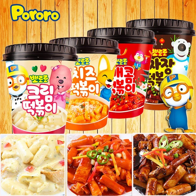 Poporo topokki (gnocchi coreani)