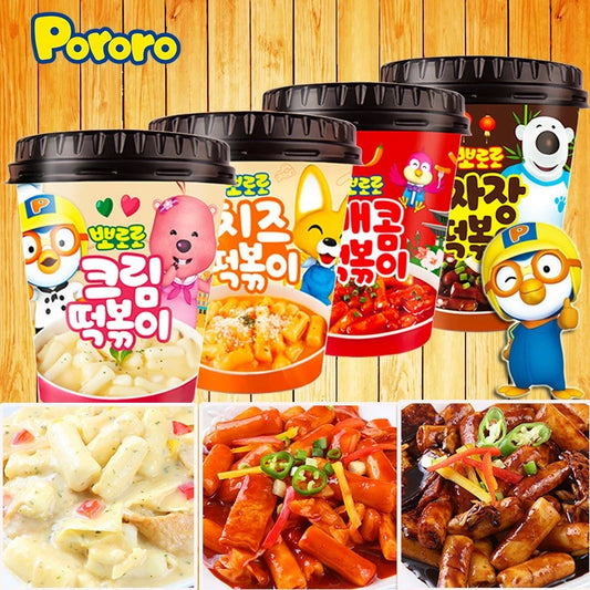 Poporo topokki (gnocchi coreani)
